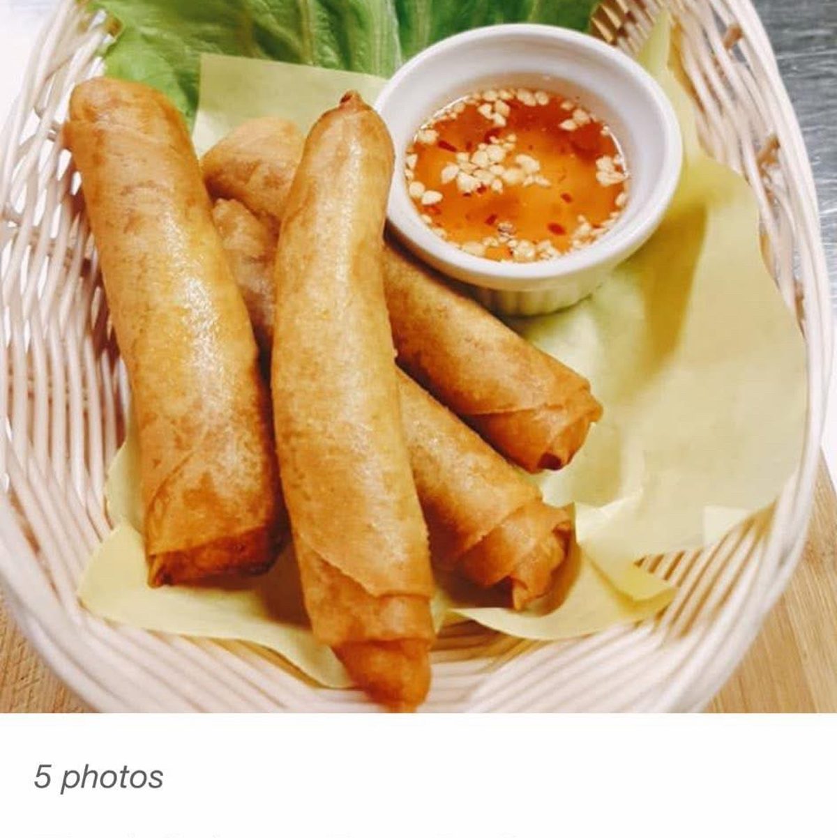 Thai Crispy Egg Rolls